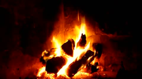 PARA DORMIR JUNTO AL FUEGO !!! 2 HORAS - FIREPLACE CHIMENEAS ON LINE SIN MUSICA !!!