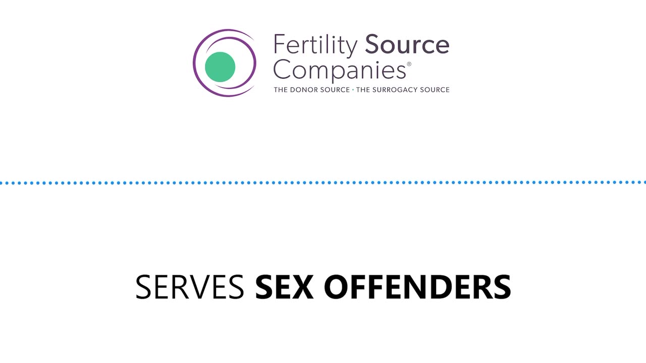 Surrogacy Center openly ADMITS that they DO provide services to sex offenders