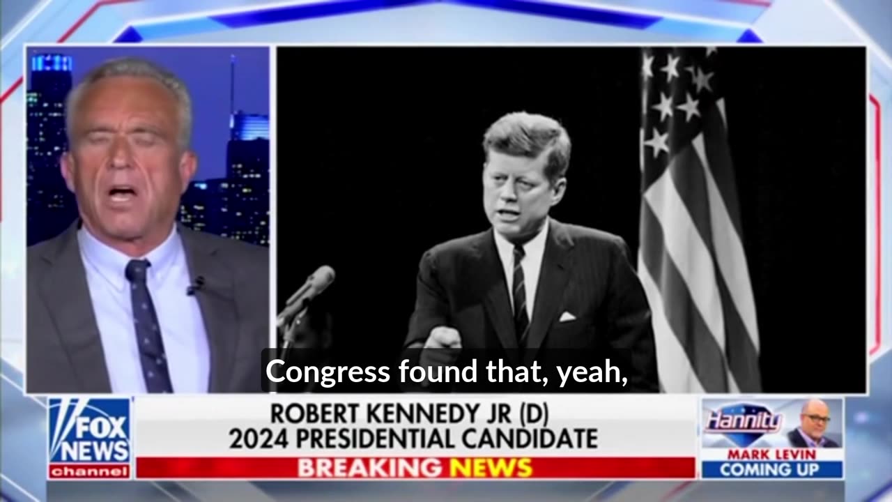 RFK Jr Exposes the CIA on Fox News: The CIA Killed JFK 'Beyond Any Reasonable Doubt'