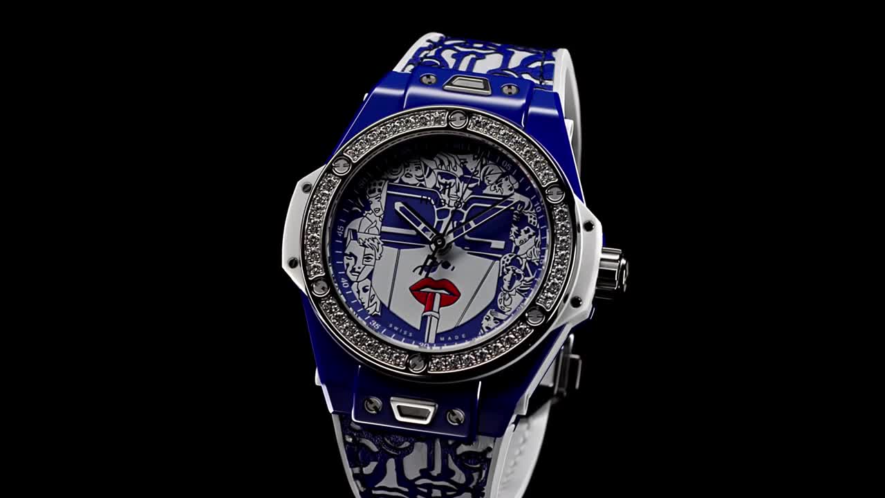 Hublot - Big Bang One Click Marc Ferrero Ceramic Blue