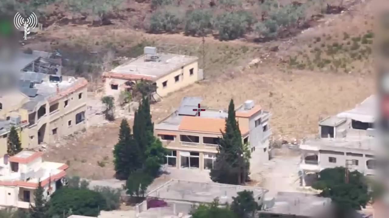 The IDF attacked a military building where terrorists from the terrorist