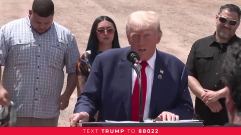 TRUMP: "I Left Kamala with the Strongest Border Ever; Illegals Were Caught and DEPORTED" 🚧🇺🇸