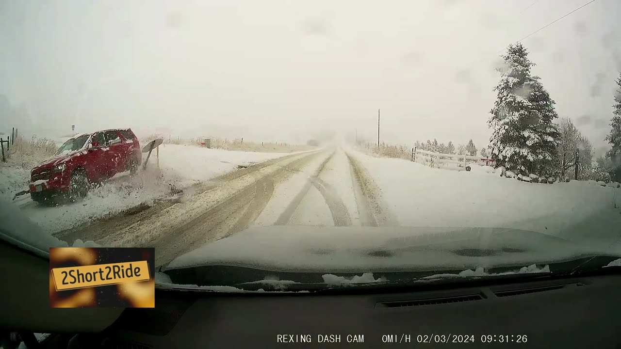 Almost nailed by an out of control driver!