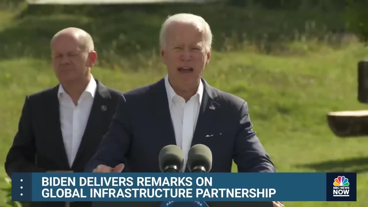 Biden: U.S. Will Mobilize $200 Billion In Government, Private Sector Funding