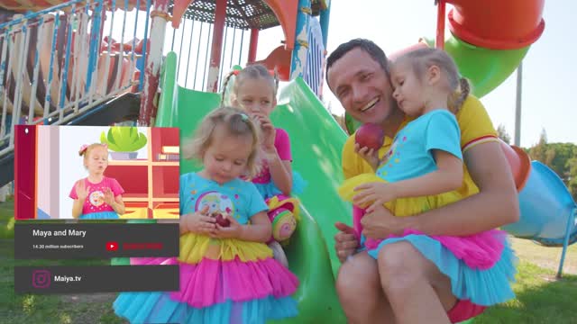 Funny Kids on playground Best Songs for children and Family Stories