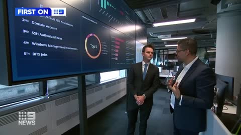 Inside Aussie bank's fight against cyber criminal onslaught | 9 News Australia
