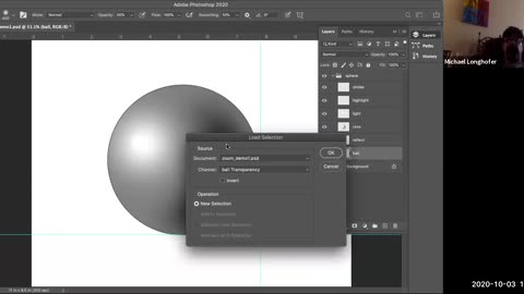 Painting a Sphere in Adobe Photoshop