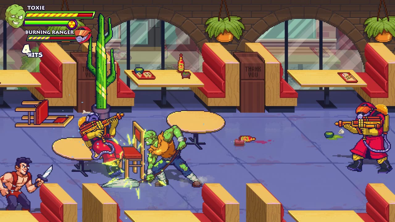 Toxic Crusaders Demo Brawler for PC