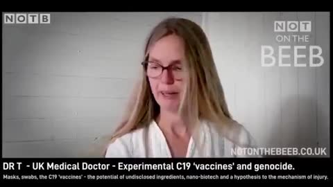 UK Medical Doctor - Experimental C19 Vaccines and Genocide