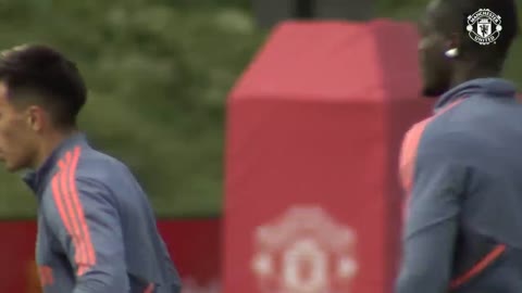 Focused At Carrington Ahead Of Liverpool || INSIDE TRAINING ??