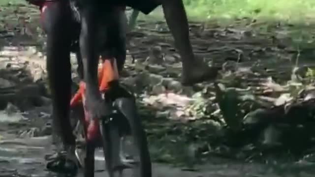 crazy cyclist