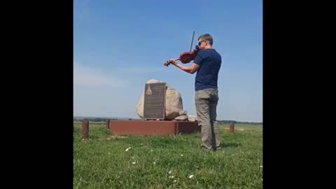 Blessing Song Over Sitting Bull’s Burial Site