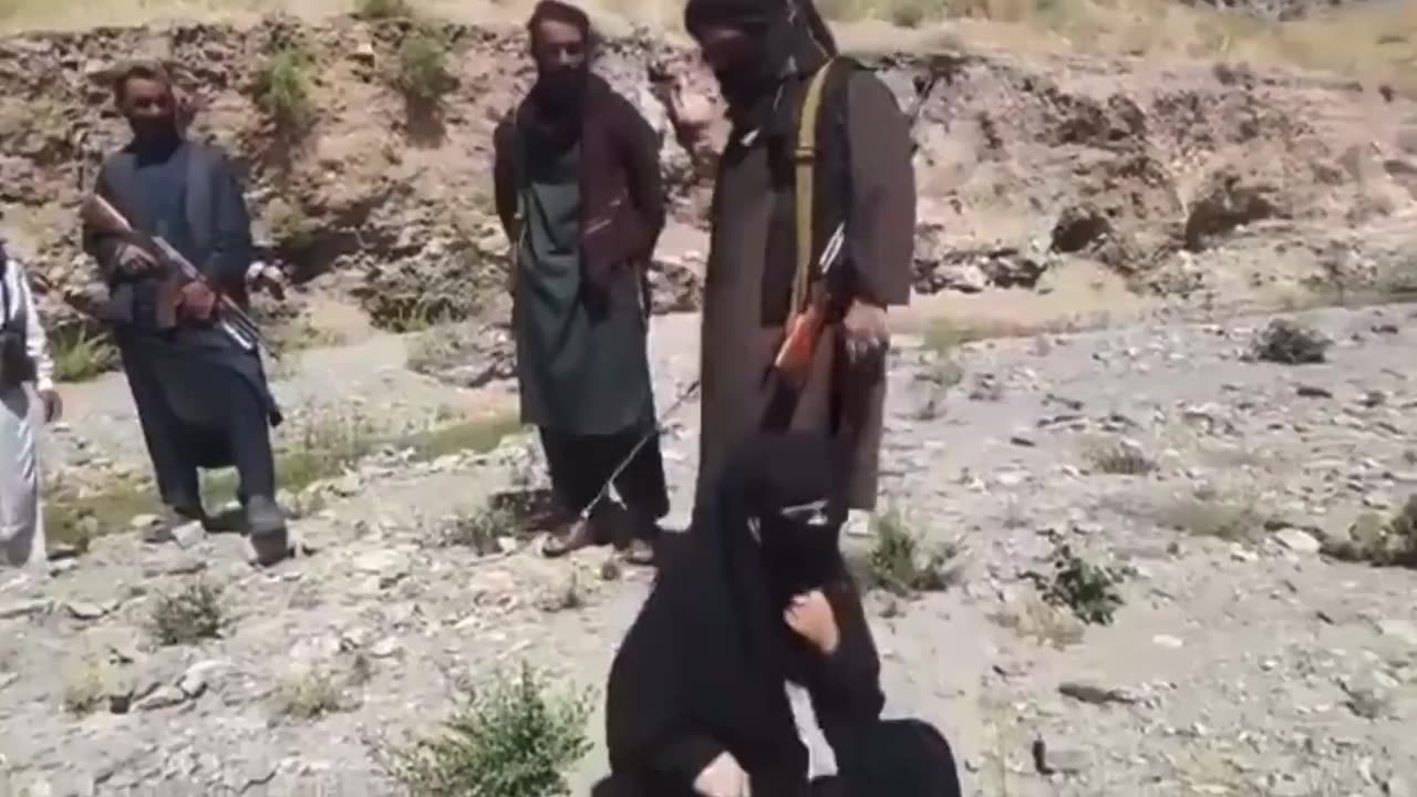 Woman hit with 100 lashes for wearing burqa poorly. This is Sharia, this is Islam.