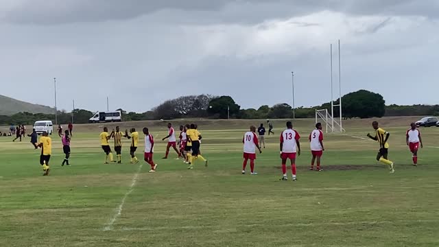 Gansbay Rovers vs. Jende Cosmos: Goal! Bumza