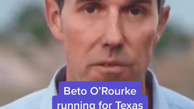 Beto O'Rourkerunning for Texas governor in 2022