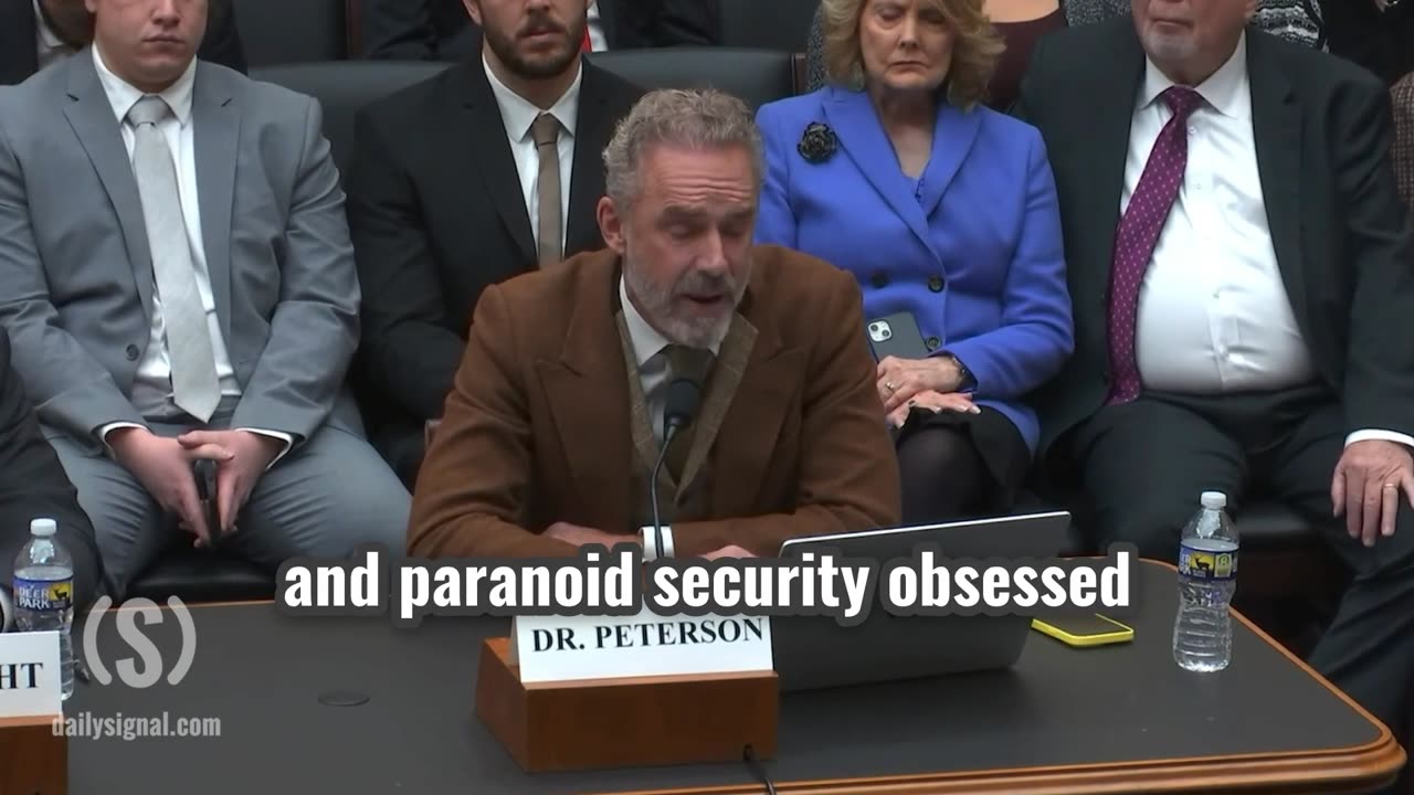 Jordan Peterson’s Full Testimony Before Congress