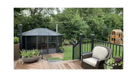 Sojag Outdoor 12' x 15' Charleston Solarium-Gazebo