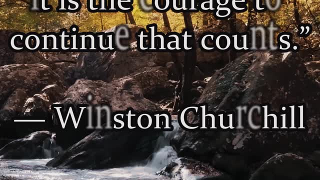 Courage to Continue #churchhill #winstonchurchill #quoteoftheday #inspiration #motivation
