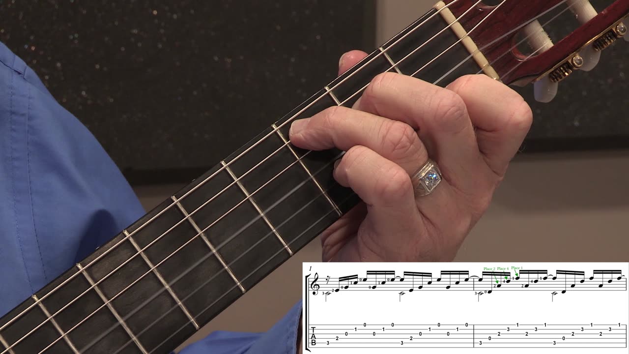 Tech Tip Relaxed Left-Hand Video #4: Placing Fingers Sequentially Prelude in C major (Bach)