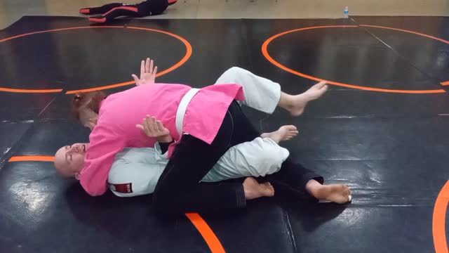 Half guard escape