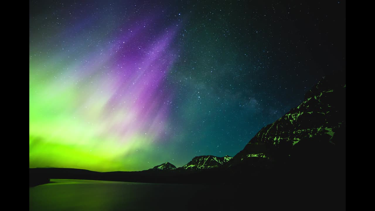 Glacier National Park - Sunset, Aurora, and Milky Way