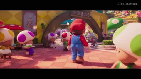 The Super Mario Bros. Mushroom Kingdom Movie Clip _ The Game Awards 2022