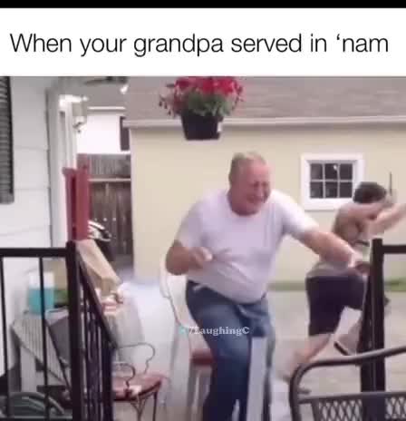 My grandpa has more balls then you