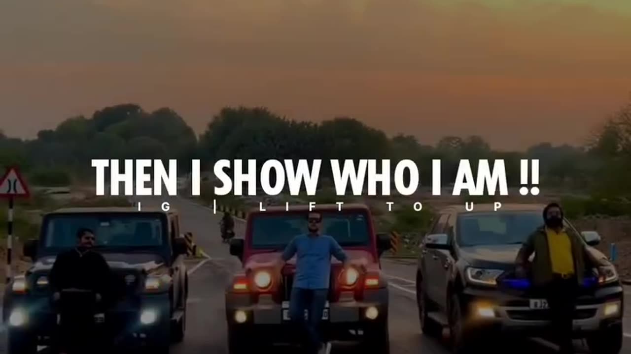 My time will come than i show you