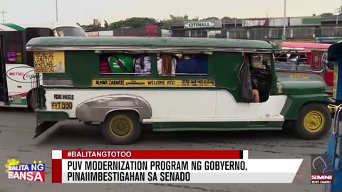 PUV Modernization Program ng gobyerno, pinaiimbestigahan sa Senado