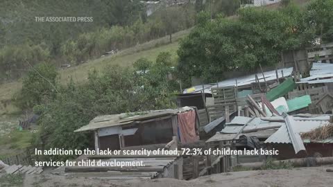 Chronic malnutrition stalks poor children in Ecuador