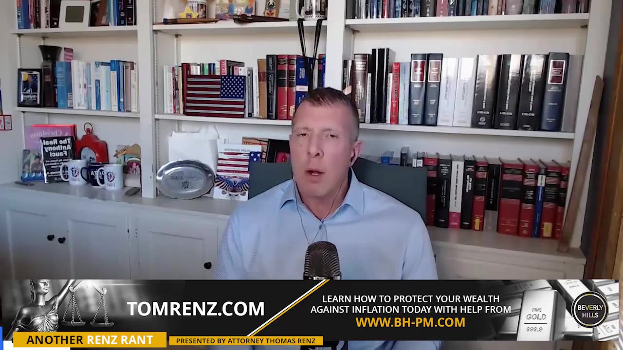 Attorney Tom Renz: Don't Think the Globalists Won't Use a World War to Advance the Great Reset