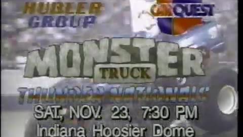 November 8, 1991 - Monster Truck Thunder Nationals at the Hoosier Dome