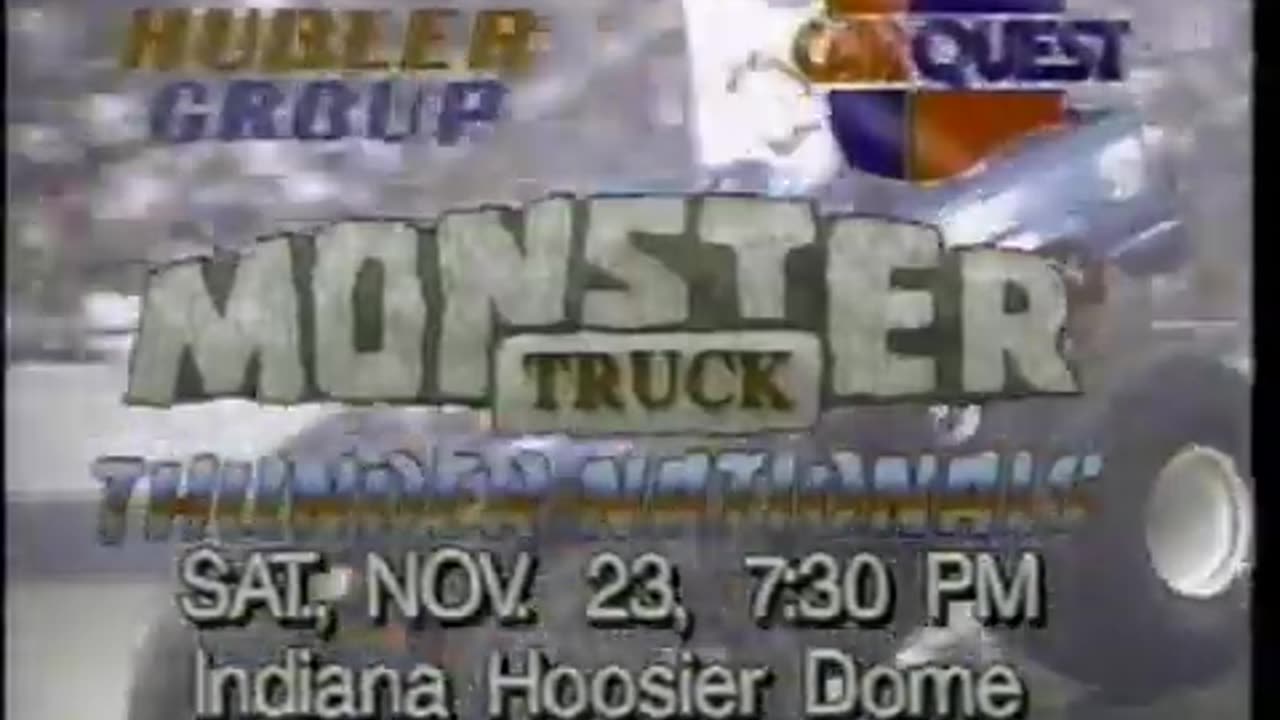 November 8, 1991 - Monster Truck Thunder Nationals at the Hoosier Dome