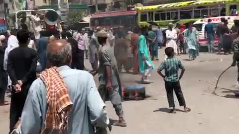 Karachi Lea market Ehtijaj