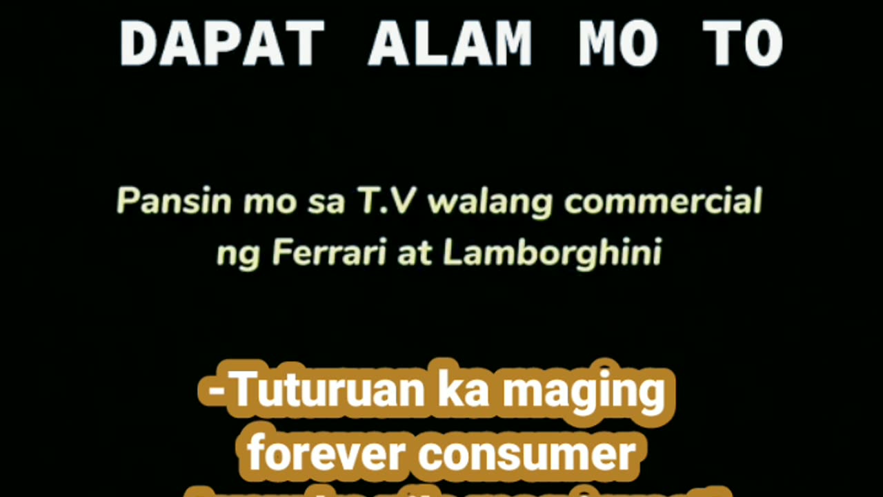 Huwag ka laging nanunuod ng TV