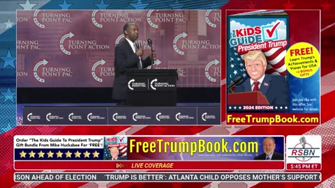 TPUSA 2024: Dr. Ben Carson Speaks at Turning Point Rally in Duluth, GA