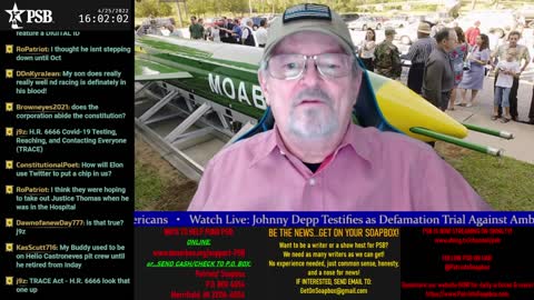 2022-04-25 15:59 EDT - The Common Sense Show: Guest Kari Donovan @3:30P ET with Derek & PATRIOTski