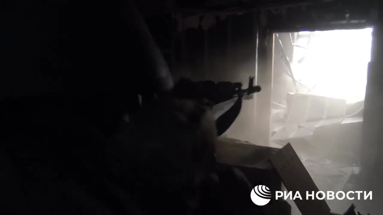 Video of the fighting on the territory of the already liberated AZOM plant in Bakhmut