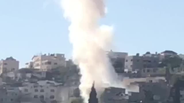 An explosion is reported in a Jenin house while the IDF is operating in the area