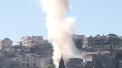 An explosion is reported in a Jenin house while the IDF is operating in the area