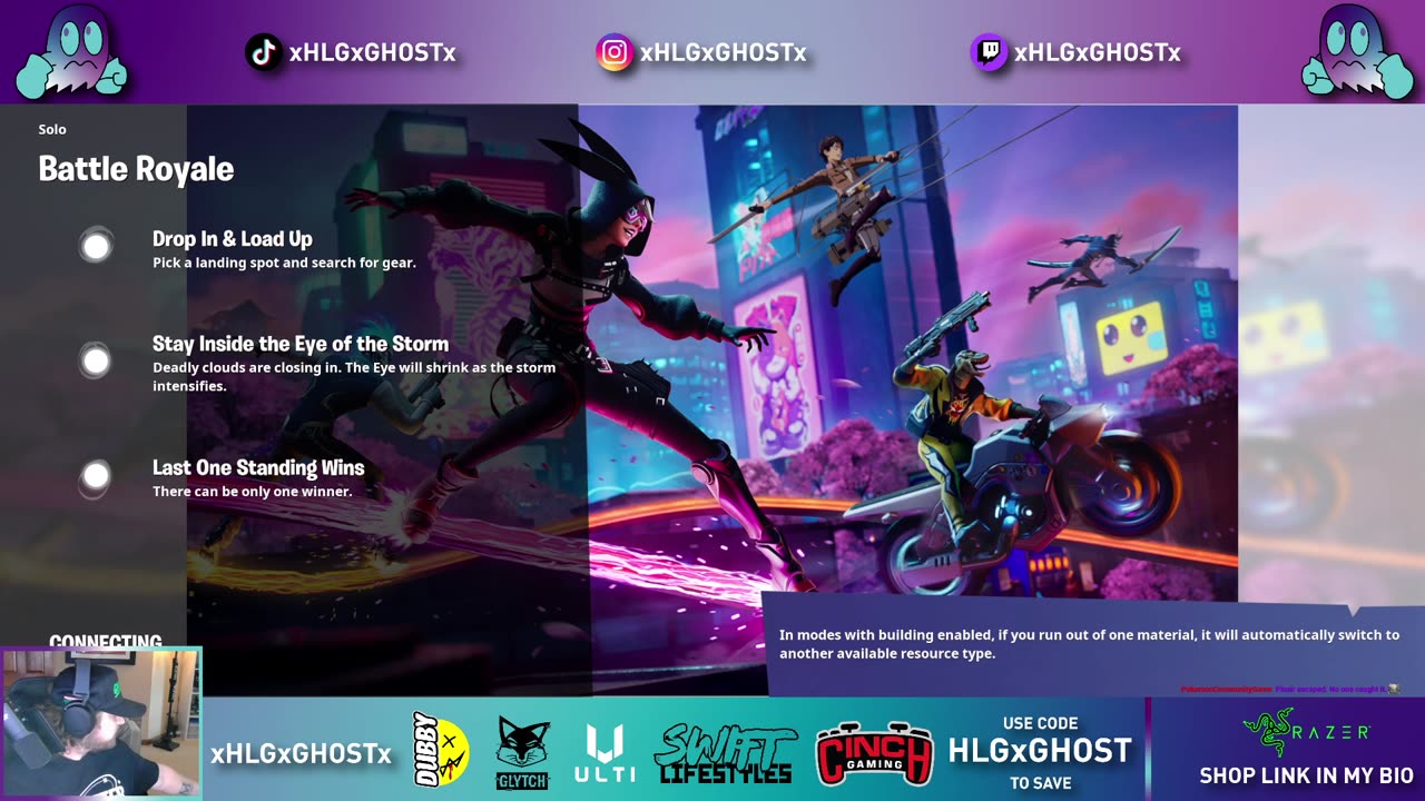 Come Join me while I play: FORTNITE for the FIRST TIME EVER!