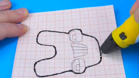 How To Draw - Letter A 3D pen