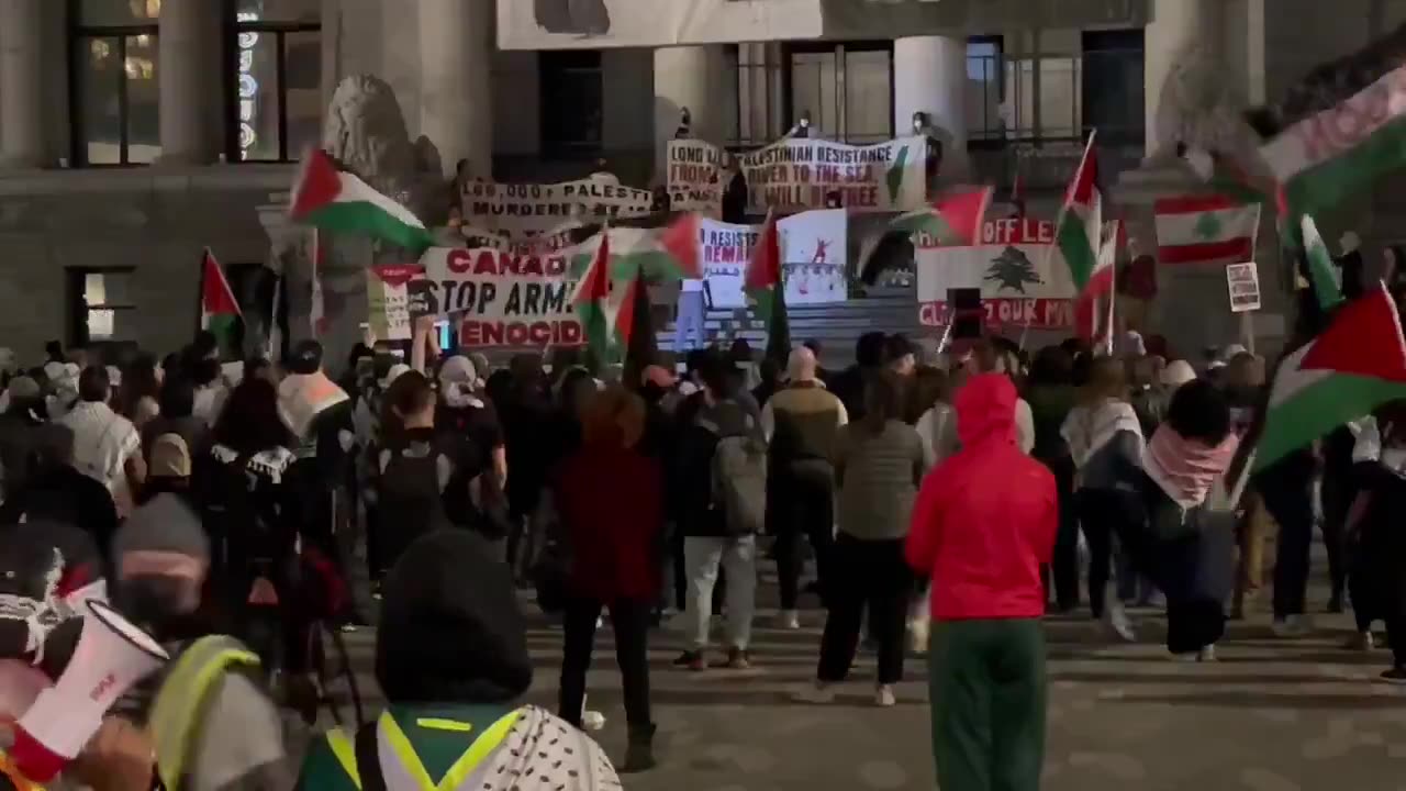 Revolutionaries call for death to Canada, USA and Israel