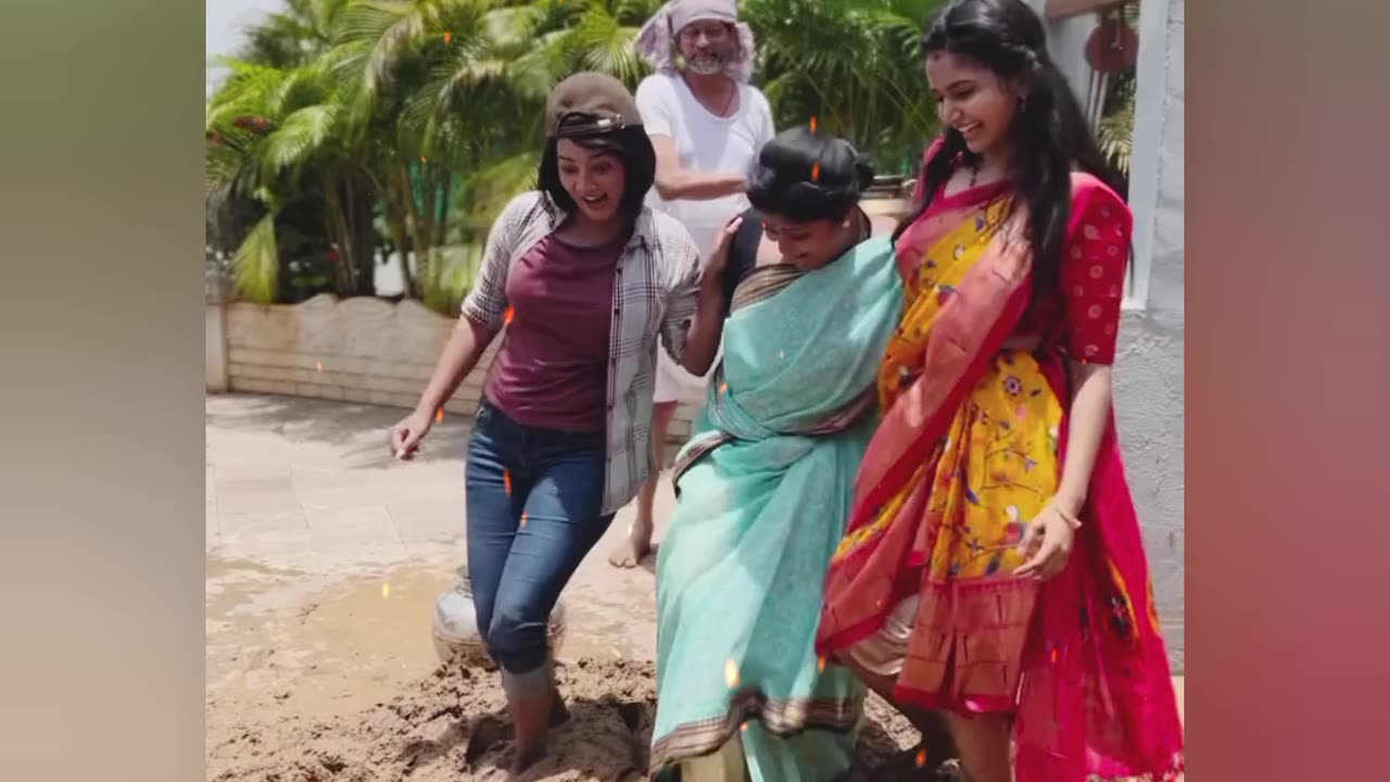 We had a nice tym in Brahmamudi sets Throwback