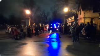 Angry Windsor Ontario residents welcome Trudeau.