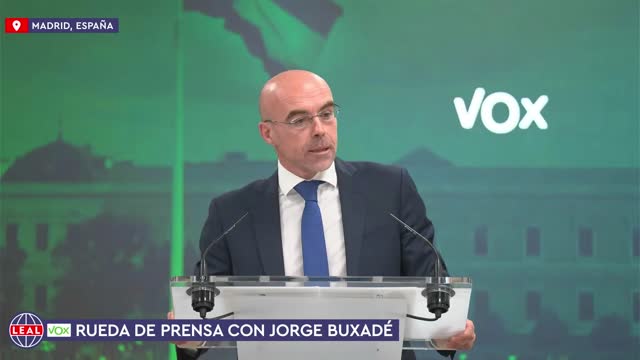 🇪🇸 VOX · Rueda de Prensa con Jorge Buxadé (5 dic 2022)