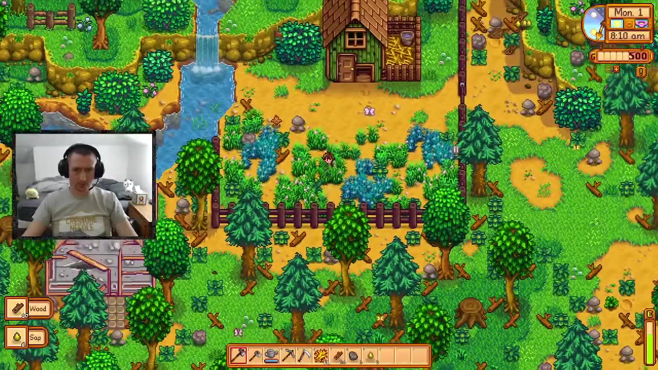 Starting Grandpas Farm Stardew Valley Part 1