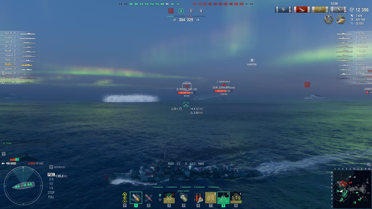 World of Warships in the Kidd