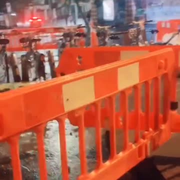 Gangs of masked immigrants claiming these are their streets and chasing locals