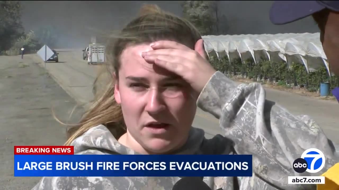 Firefighter's family describes fleeing flames as their home burned